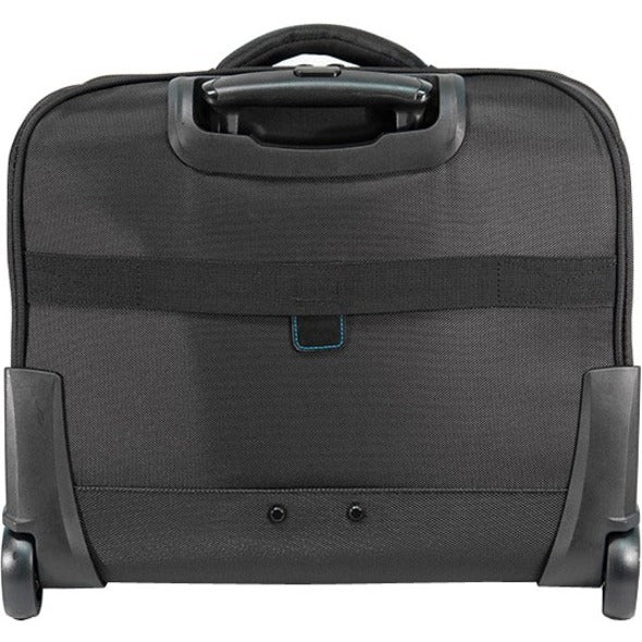 Mobile Edge AWVRC1 Carrying Case (Rolling Briefcase) for 17.3" Notebook - Black, Teal