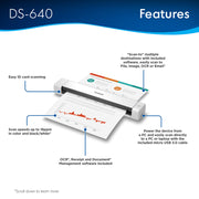 Brother DSMobile DS-640 Sheetfed Scanner - 600 dpi Optical