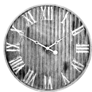 13" Metal Wall Clock